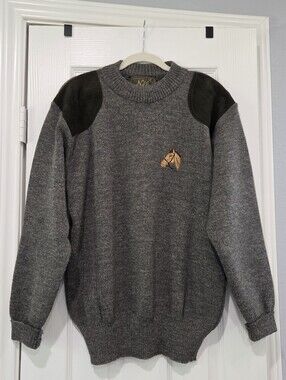 Size L Niffi Mens Wool Sweater